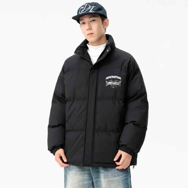 Pepe The Frog Puffer Jacket Unisex-3