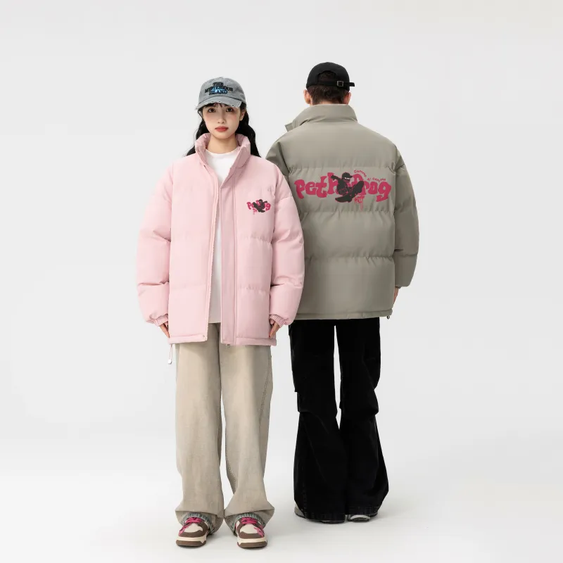 Pepe The Frog Puffer Jacket Unisex-12