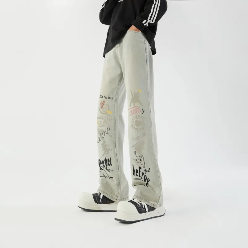 Pepe The Frog Jeans Unisex-7