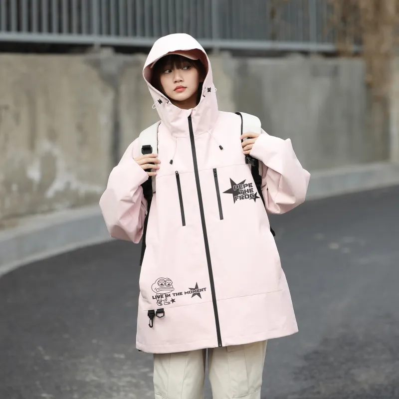 Pepe The Frog Jackets Coats Unisex-18