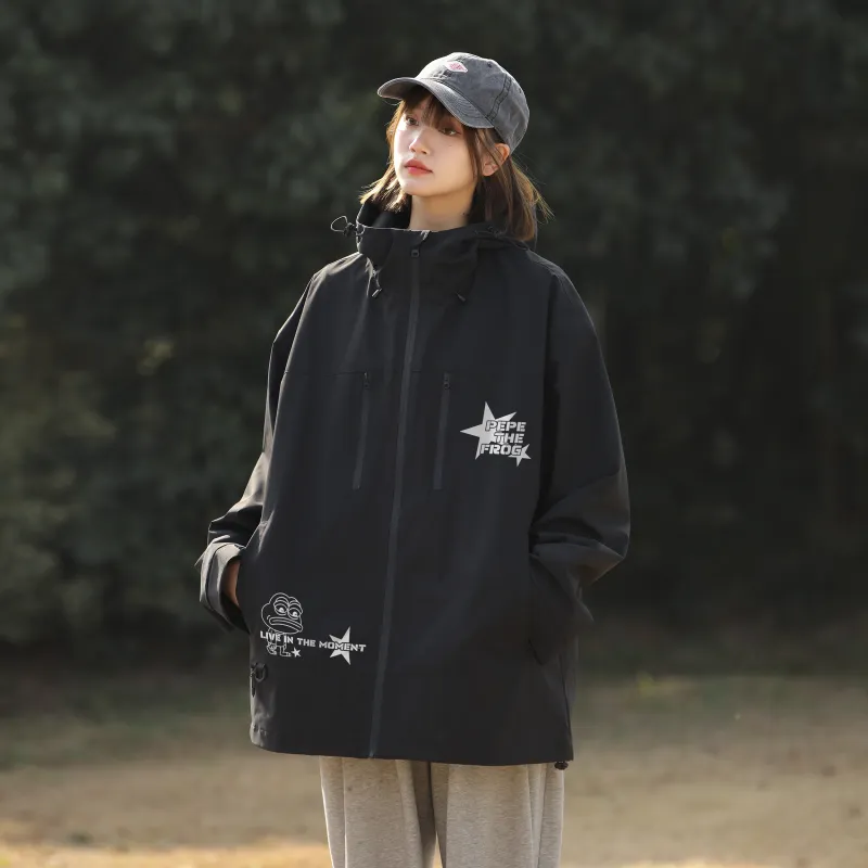 Pepe The Frog Jackets Coats Unisex-3