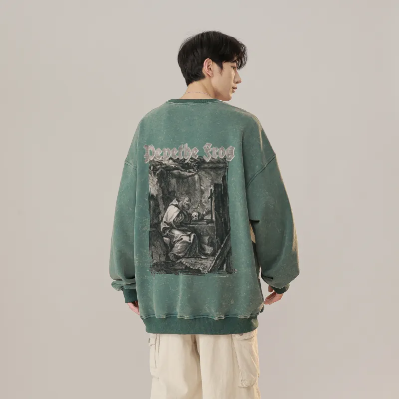 Pepe The Frog Sweatshirt Unisex-14