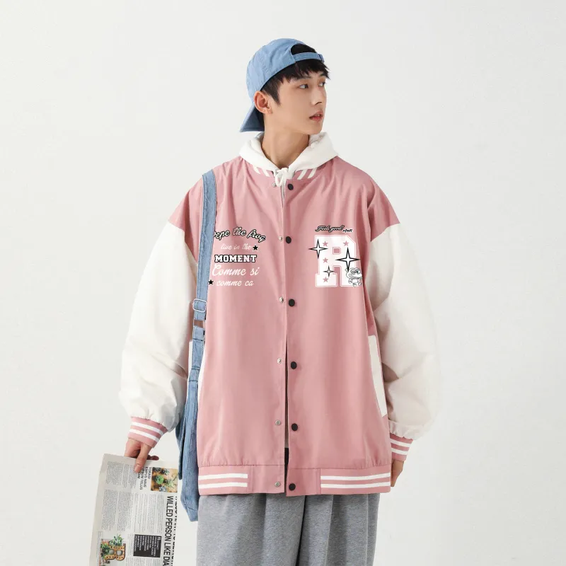Pepe The Frog Baseball Jacket Unisex-8