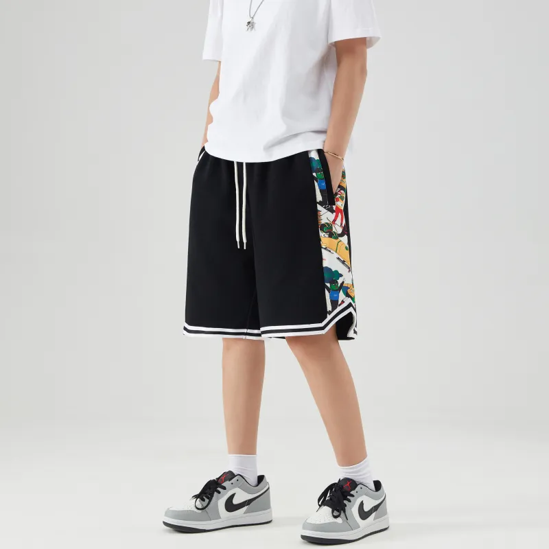 Pepe The Frog Casual Shorts Unisex Black-8
