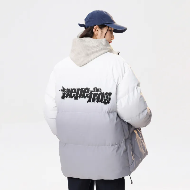 Pepe The Frog Puffer Jacket Unisex-11