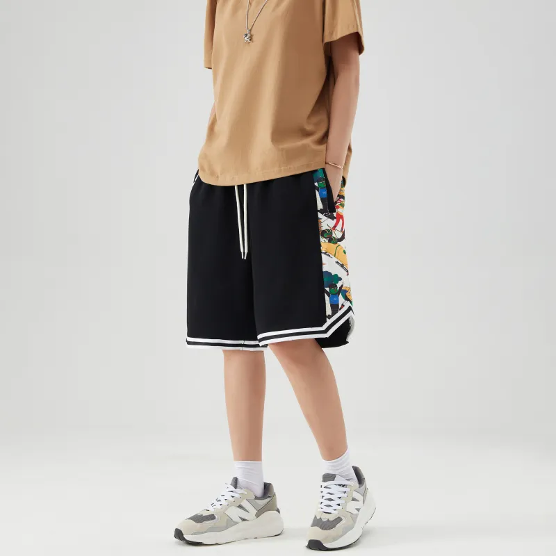 Pepe The Frog Casual Shorts Unisex Black-2