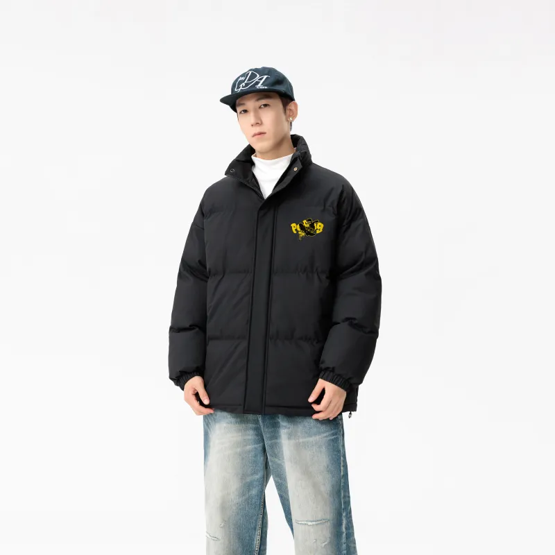 Pepe The Frog Puffer Jacket Unisex-3
