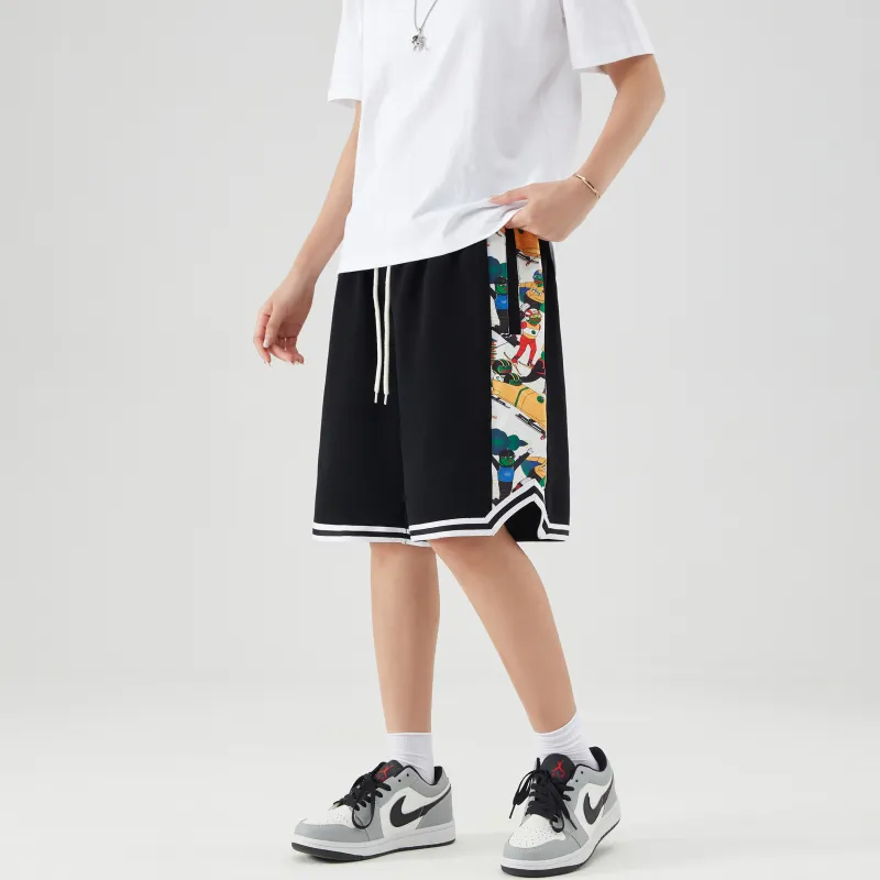 Pepe The Frog Casual Shorts Unisex Black-6