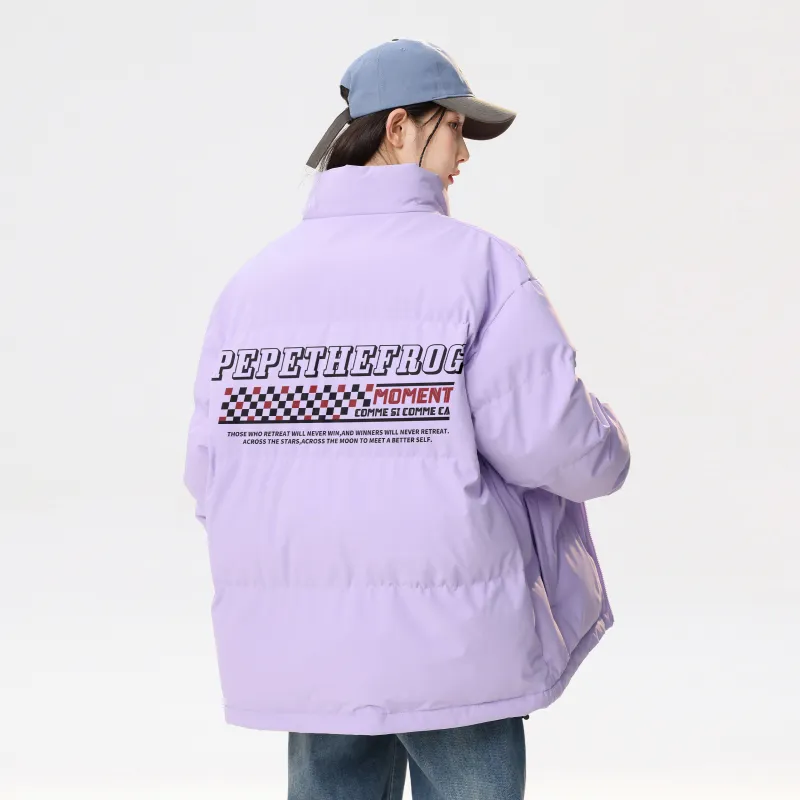 Pepe The Frog Puffer Jacket Unisex-7