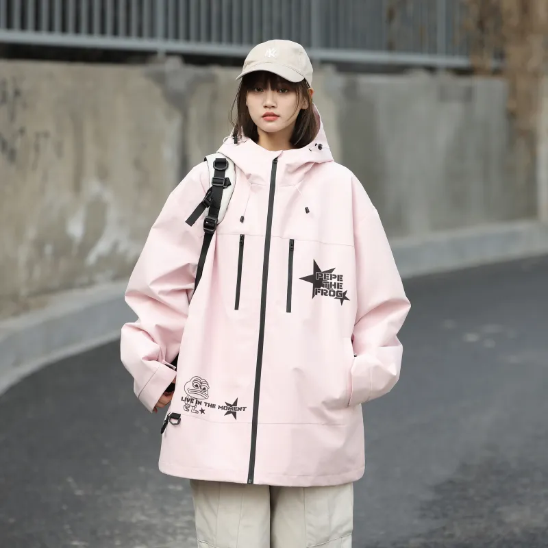 Pepe The Frog Jackets Coats Unisex-17
