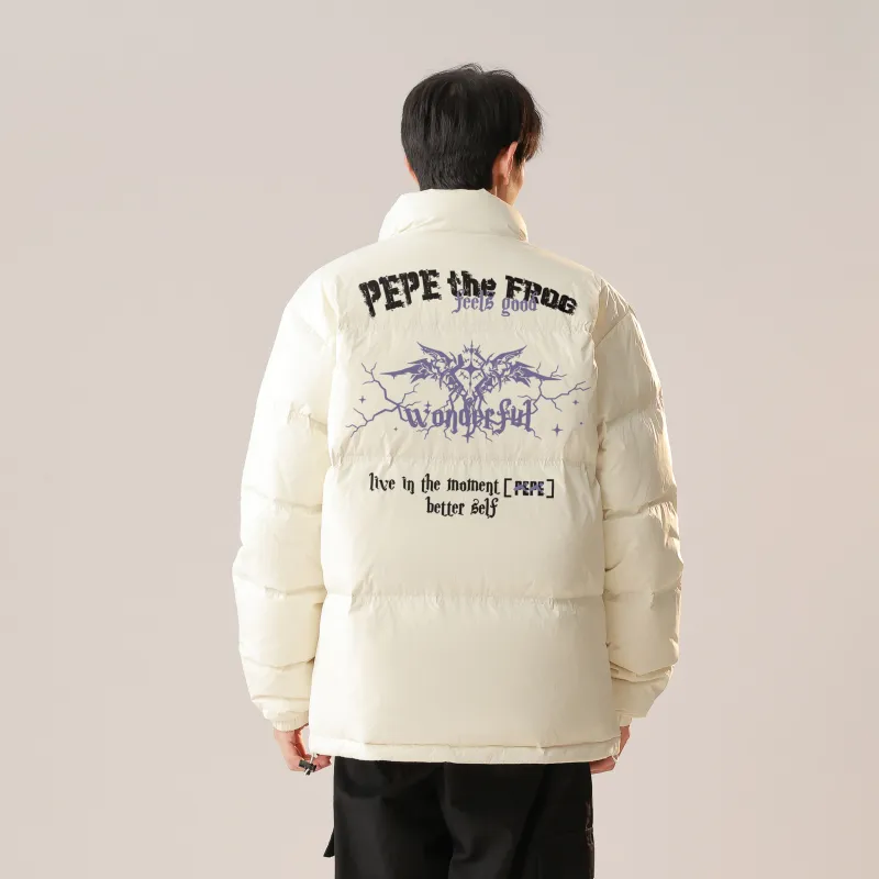Pepe The Frog Down Jacket Unisex-2
