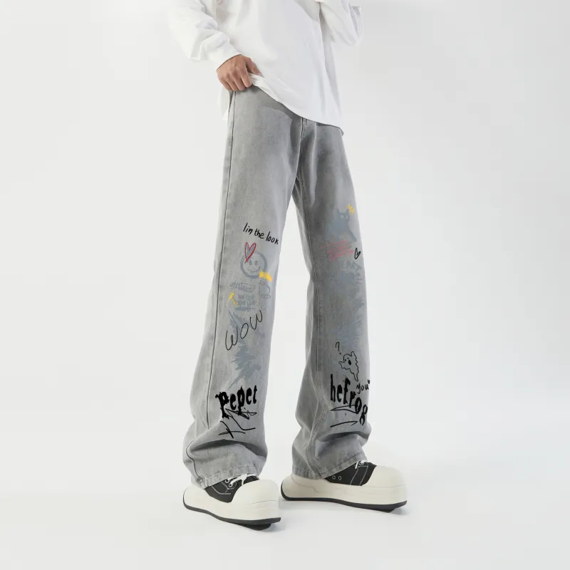 Pepe The Frog Jeans Unisex-19