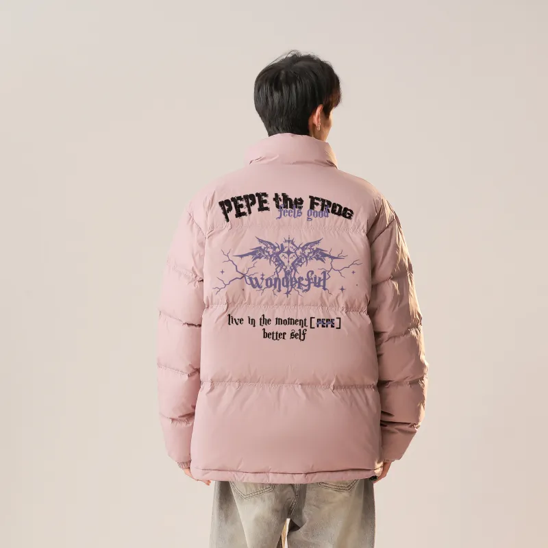 Pepe The Frog Down Jacket Unisex-16