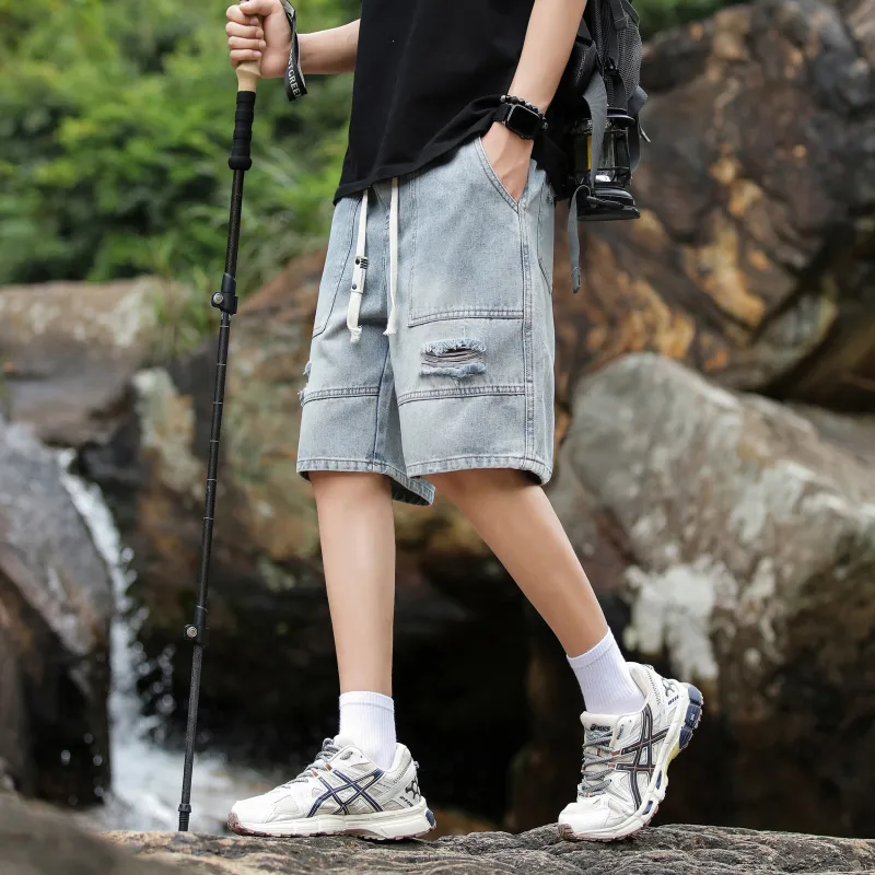 Pepe The Frog Denim Shorts Unisex-3
