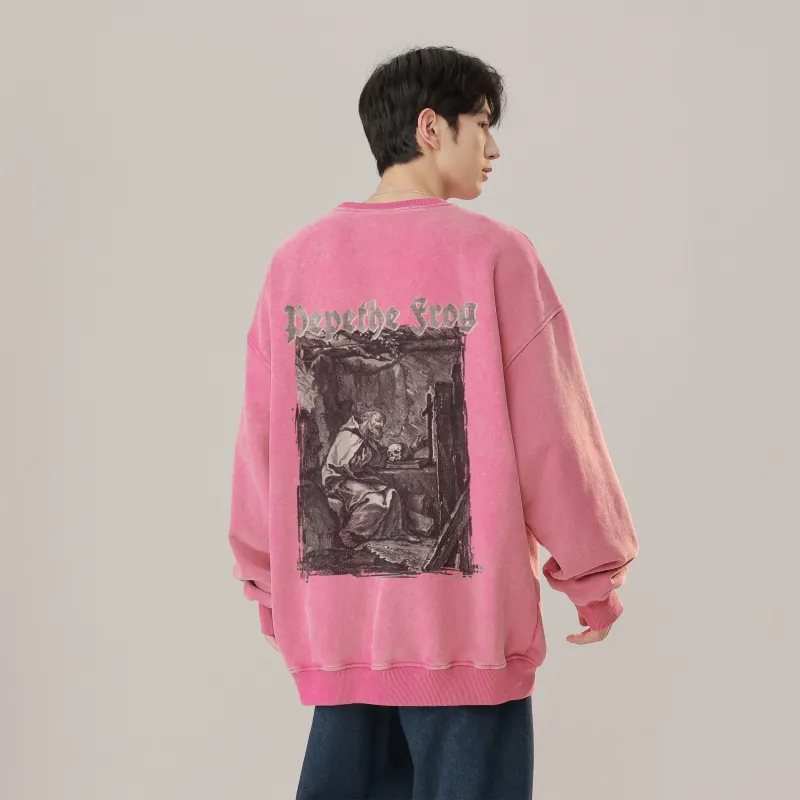 Pepe The Frog Sweatshirt Unisex-10