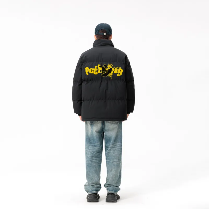 Pepe The Frog Puffer Jacket Unisex-2