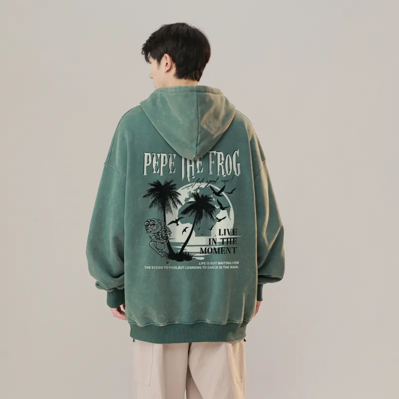 Pepe The Frog Sweatshirt Unisex-17