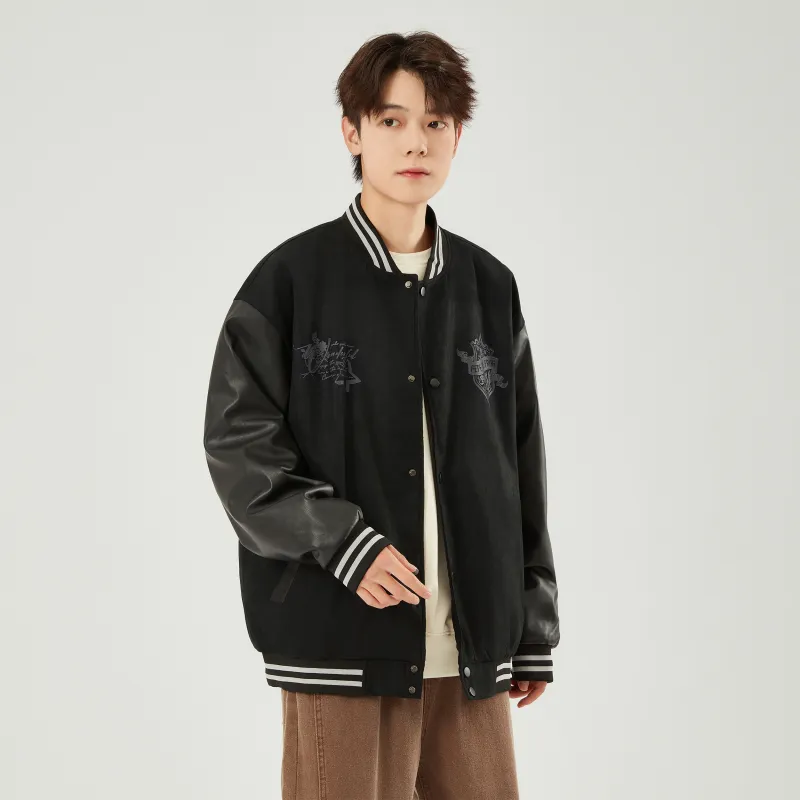 Pepe The Frog Baseball Jacket Unisex-7