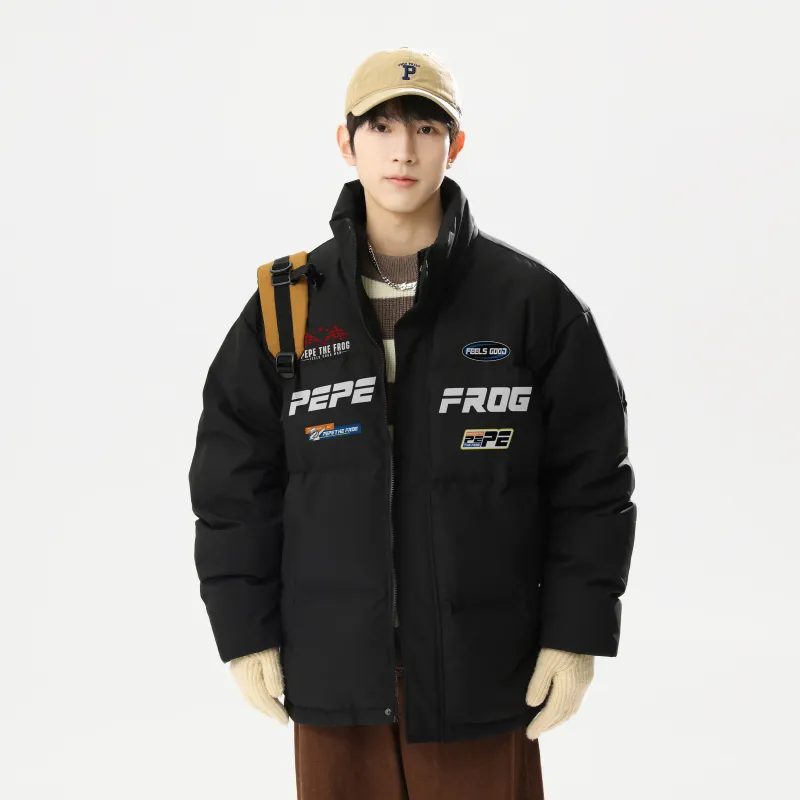Pepe The Frog Down Jacket Unisex-2