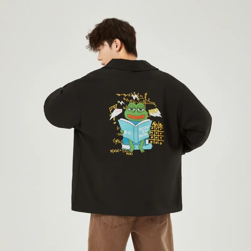 Pepe The Frog Jackets Unisex-3