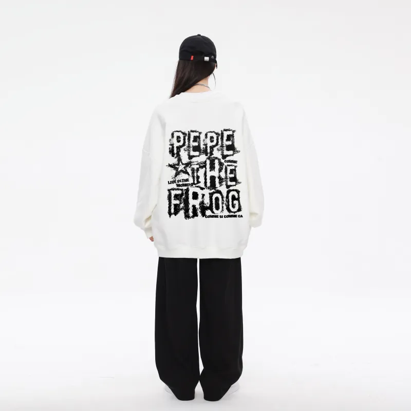Pepe The Frog Sweatshirt Unisex-5