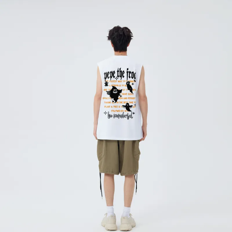 Pepe The Frog Tank Tops Unisex-12