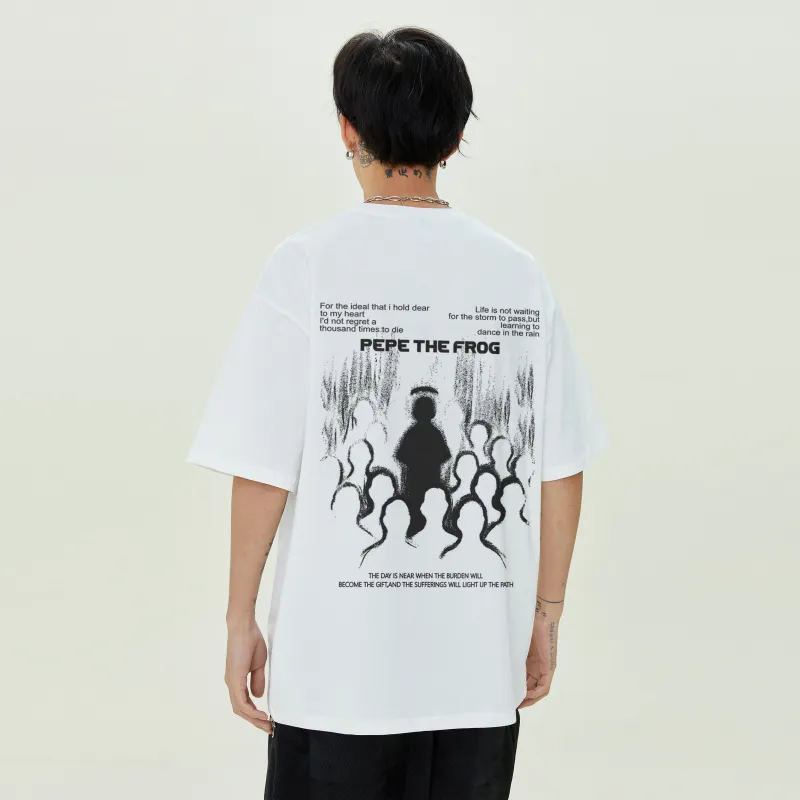 Pepe The Frog T Shirts Unisex-6