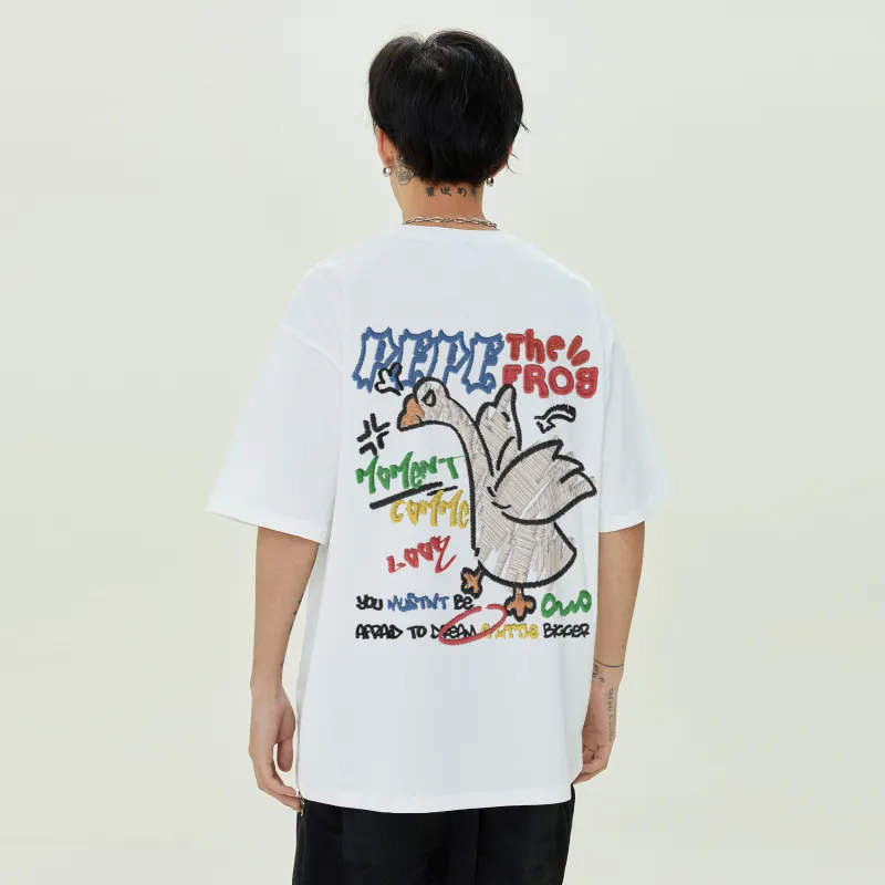 Pepe The Frog T Shirts Unisex-6