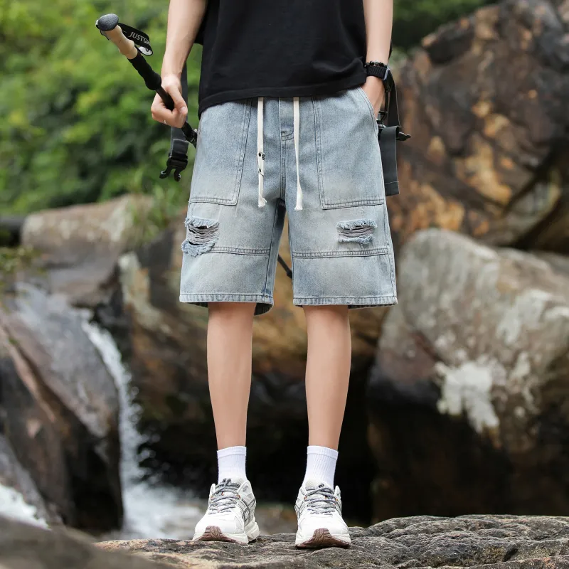 Pepe The Frog Denim Shorts Unisex-6