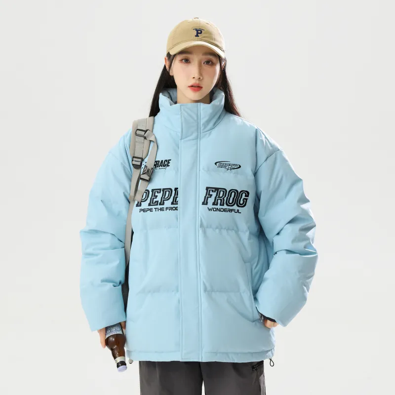 Pepe The Frog Down Jacket Unisex-12
