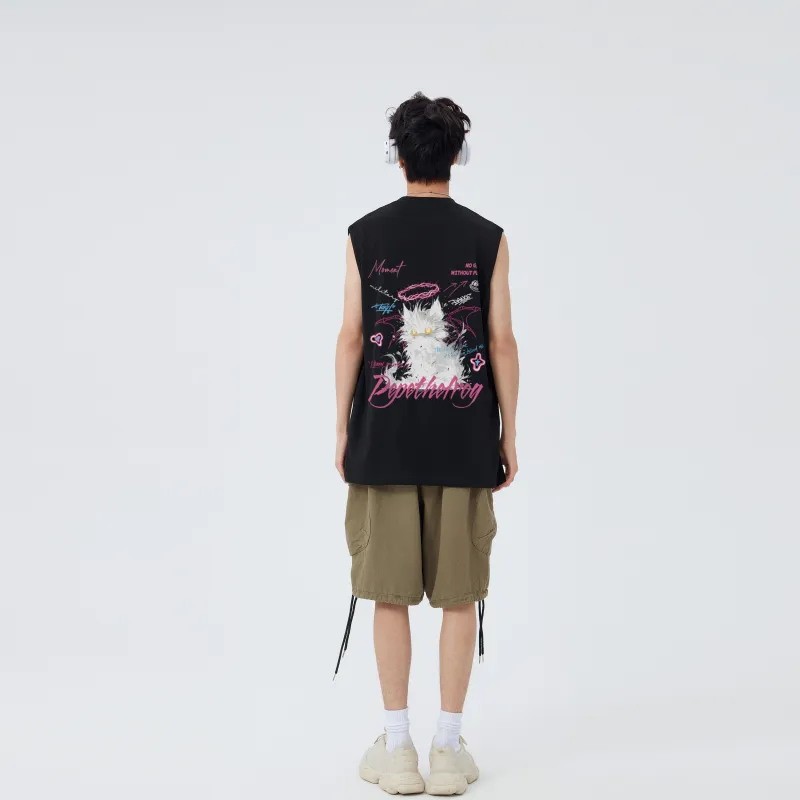 Pepe The Frog Tank Tops Unisex-2