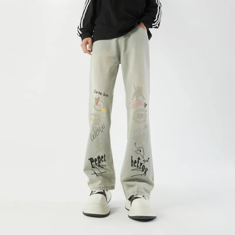 Pepe The Frog Jeans Unisex-6