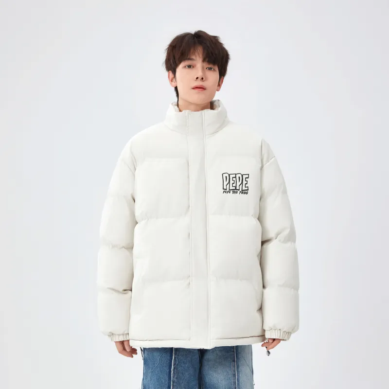 Pepe The Frog Puffer Jacket Unisex-6
