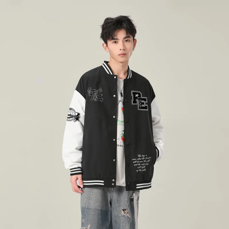 Pepe The Frog Baseball Jacket Unisex-4