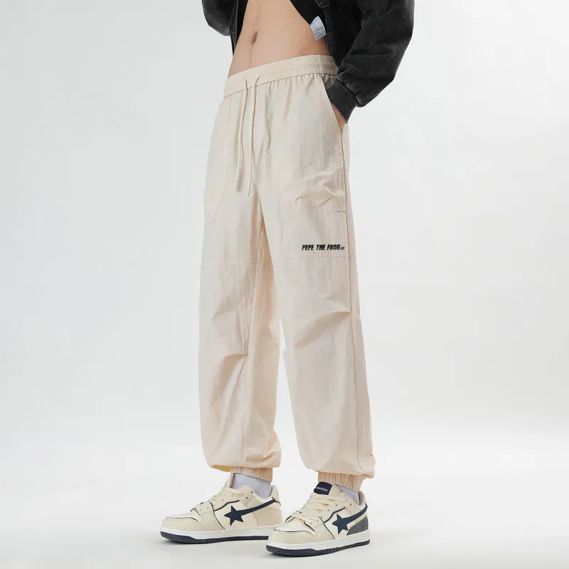 Pepe The Frog Workwear Casual Pants Unisex-4