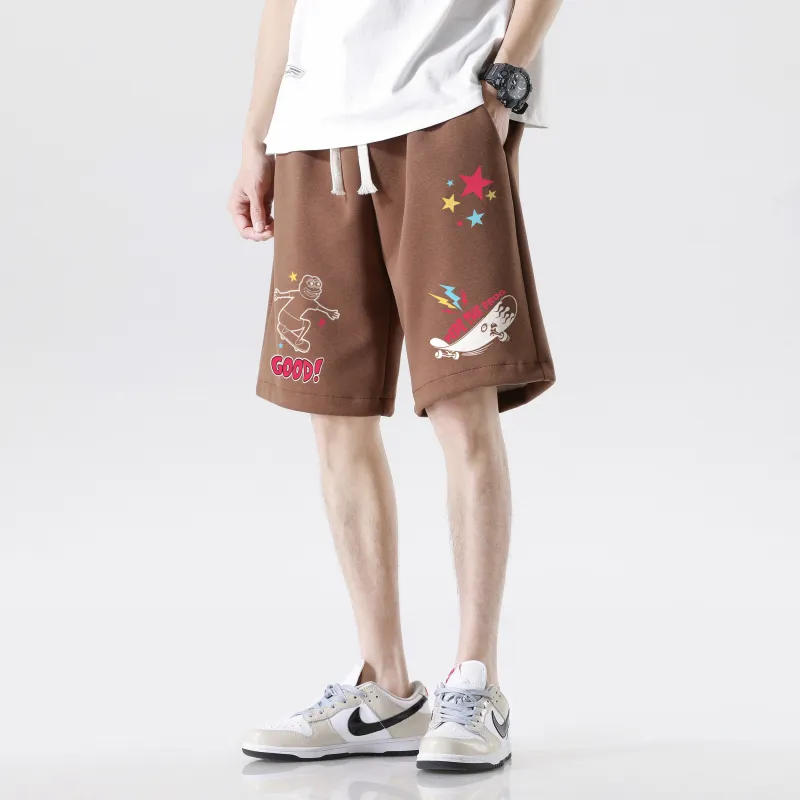 Pepe The Frog Knee Length Pants Unisex-19