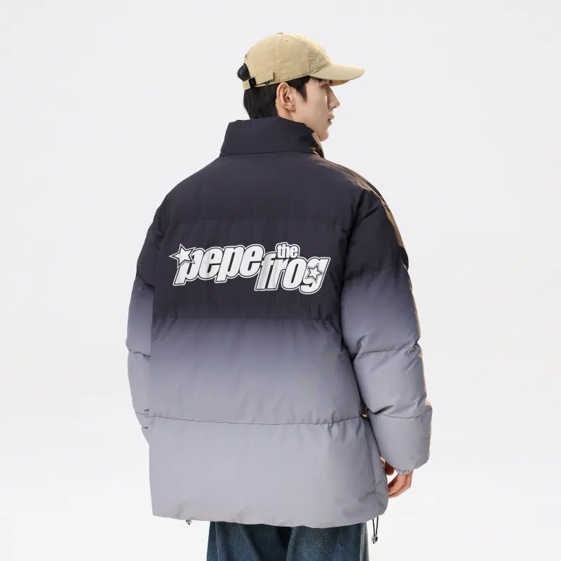 Pepe The Frog Puffer Jacket Unisex-3