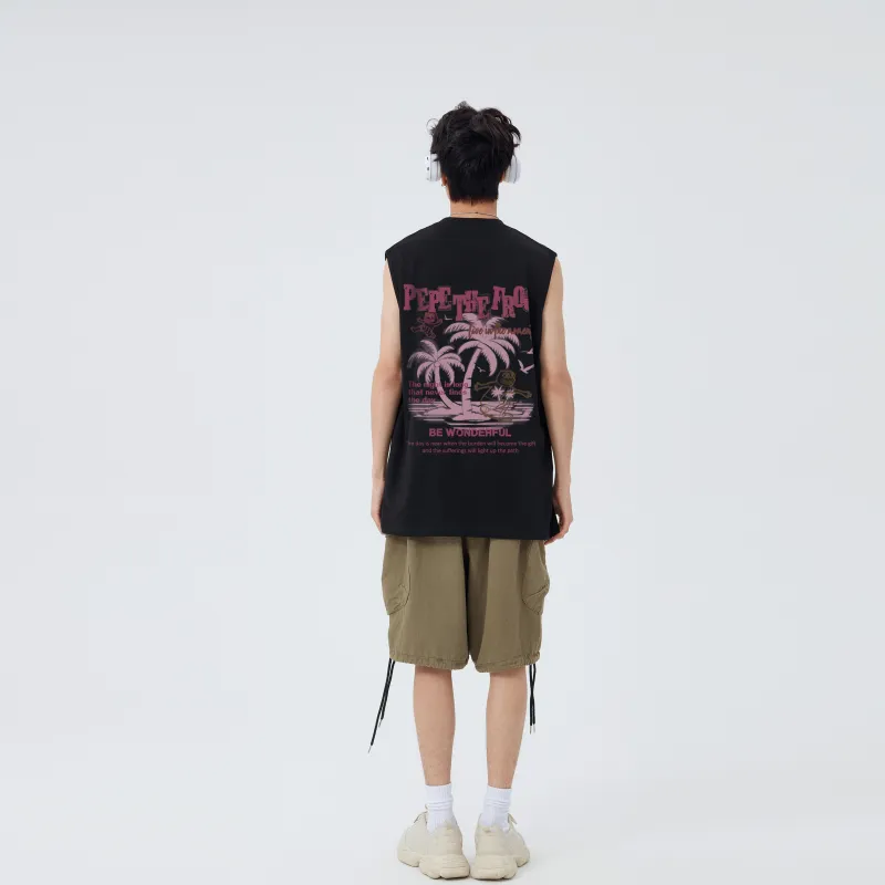Pepe The Frog Tank Tops Unisex-5