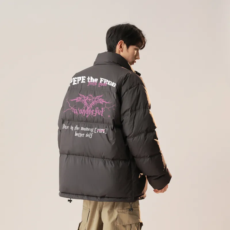 Pepe The Frog Down Jacket Unisex-6