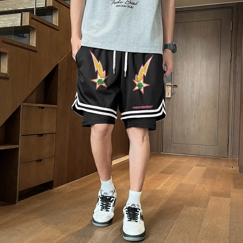 Pepe The Frog Casual Shorts Unisex-14