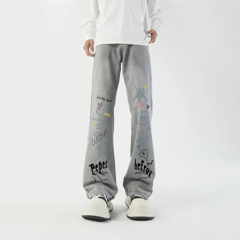 Pepe The Frog Jeans Unisex-18
