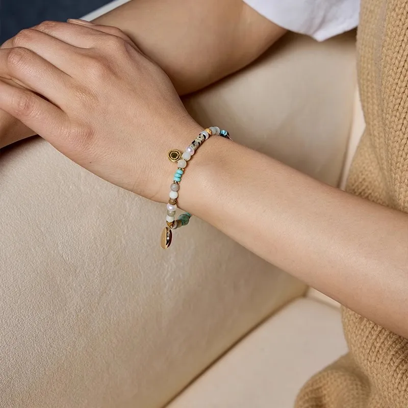 GOOGMO Freshwater Pearl Bracelets Women's-1