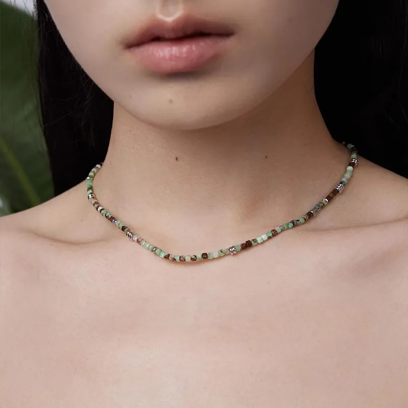 GOOGMO Australian Jade Necklaces Women's-3