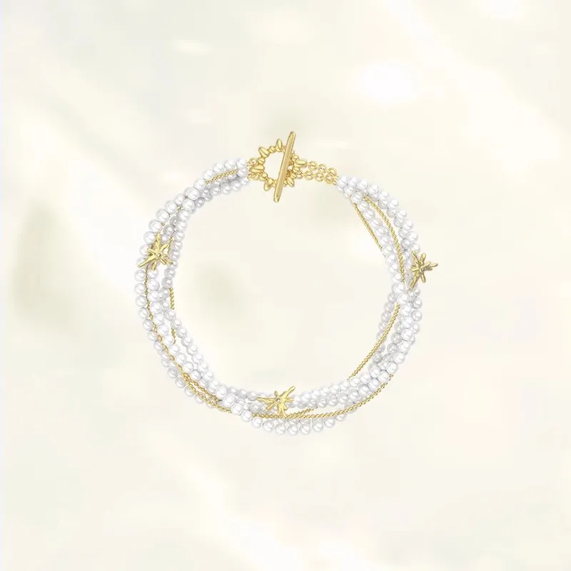 GOOGMO 18K Gold Plated Copper Bracelets Women's-1
