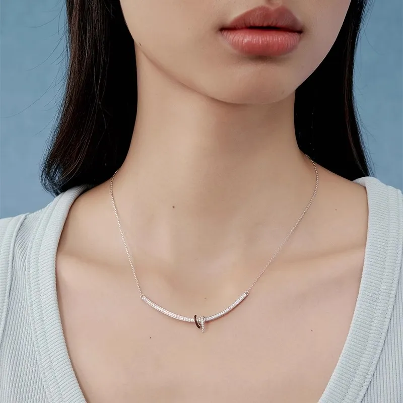 GOOGMO Oil Drip Necklaces Women's-3