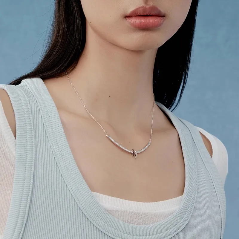 GOOGMO Oil Drip Necklaces Women's-2