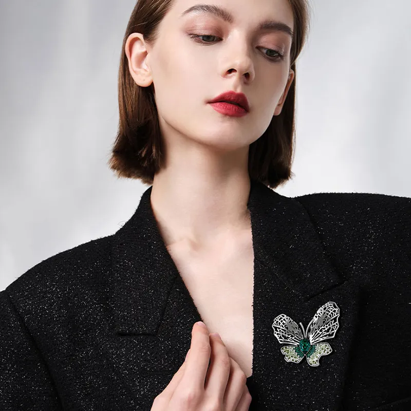 Eternelle Austrian Crystal Brooches Women's-1