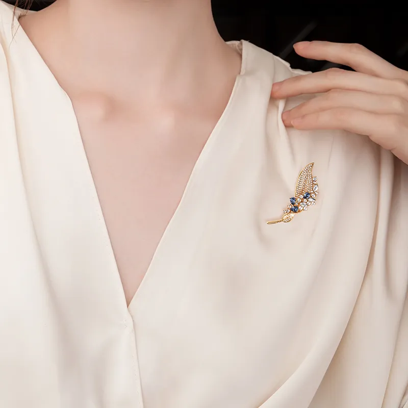 Eternelle Austrian Crystal Brooches Women's-1