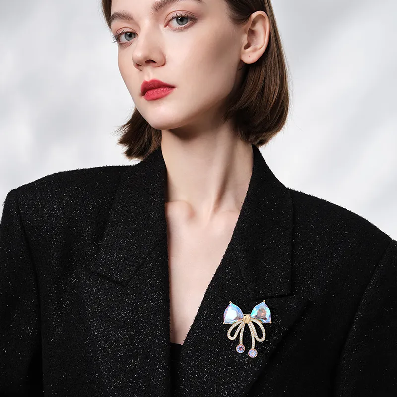 Eternelle Austrian Crystal Brooches Women's-3
