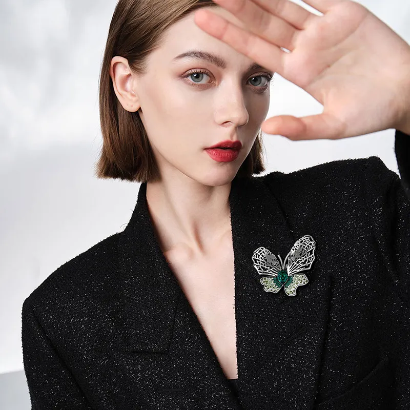 Eternelle Austrian Crystal Brooches Women's-2